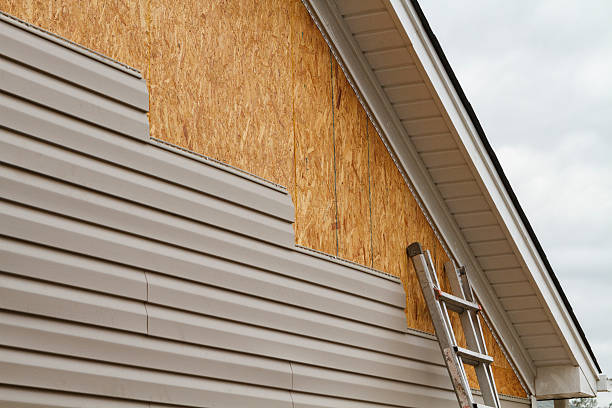 Professional Siding Repair technician working in Fairfax, VA